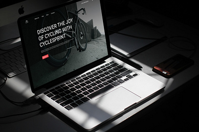 Bike rent website aesthetics bike black branding button color design font graphic design grid hero page minimalism mockup red rent ui ux web designer website