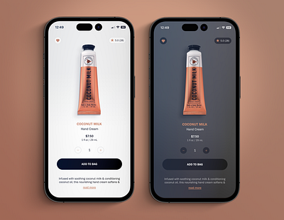 Elevated PDP Concept for Bath & Body bath and body works clean creative direction ecommerce figma interaction mobile prototype ui uiux ux visual design