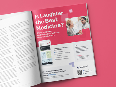 Learnsoft Print Ad branding creativity graphic design