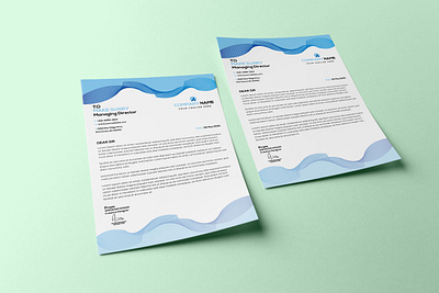 Letter Head Flyer Design advertisement banners beauty brand brandidentity branding businessfeedsflyer clean design goodwork illustration instagram markating modern motion graphics promotional sale semple shop stories vector