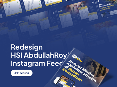001. Redesign HSI AbdullahRoy's Instagram Feed #1st season abdullahroy branding design graphic design hsi ig feed ig hsi illustration instagram layout minimal study case typography web