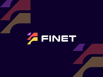 Finet Logo Design 3d animation app branding design graphic design illustration logo ui vector