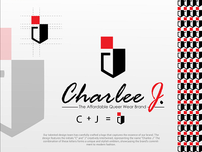 Clothing Logo - Charlee J. (Cj logo) branding businesslogodesigners charlee clothing design designreveal freelancedesigners graphic design graphicdesigner graphics illustration inspiration logo logo maker logo mark logodesign logotype minimalist logo symbol vector