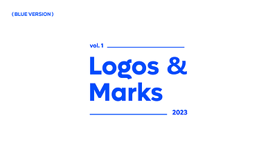 Logos & Marks 2023 company graphic design illustration logo logo collection logo design logo marks minimal modern logo