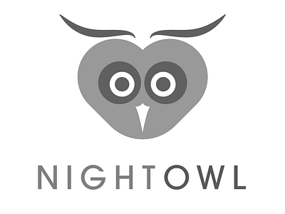 NightOwl art belgian artist branding graphic design graphic design icon identity designer illustration logo logo books logo design logo designer luhu saher memorial owl owl logo owls paul ibou pilli soso pillisoso tribute