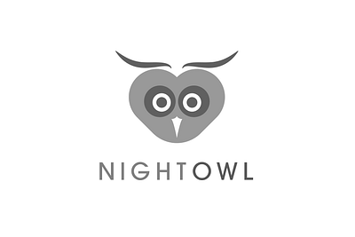 NightOwl art belgian artist branding graphic design graphic design icon identity designer illustration logo logo books logo design logo designer luhu saher memorial owl owl logo owls paul ibou pilli soso pillisoso tribute