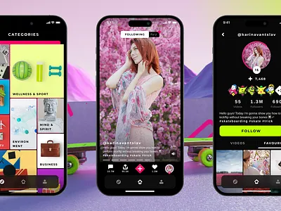 EduDo — Education App app categories design edu education feed following interface ios like mobile mobile application onboarding profile share ui ux videos