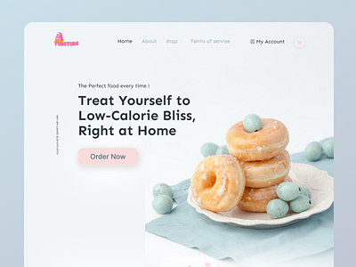 YumTum pastry & bakery shop landing page. bakery shop branding design landing page minimal modern pastry shop typography ui ux web ui website