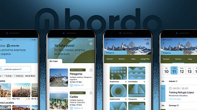 Travel Planner App I Abordo app branding design illustration mobile ui ux