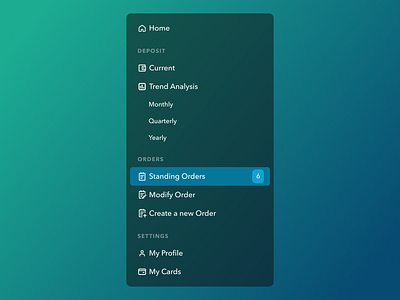 Daily UI - 027 Dropdown Menu dailyui darkmode ui ux