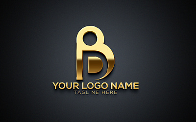 BD Letter Logo (UNUSED) branding design graphic design illustration logo logo design typography
