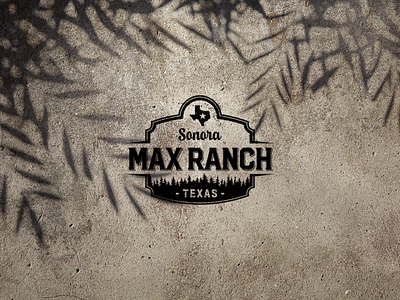 Max Ranch Logo Design logo logo design ranch ranch logo texas texas logo vintage vintage logo