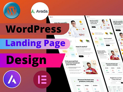 You will get a WordPress landing page using Elementor Pro blogwebsite businesswebsite ecommerce elementorlanding landingpage responsivewebsite salespages squeezepage woocommerce wordpress wordpresslanding wordpresswebsite