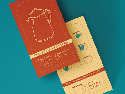 The Otis Loyalty Card Design art direction branding design graphic design illustration logo