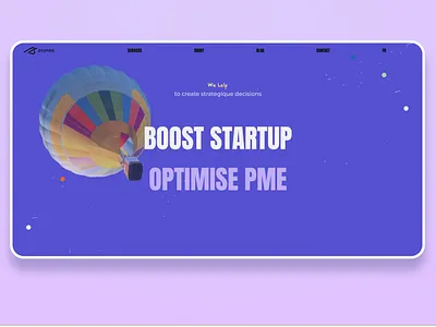 Agency website service page 2023 3d agency animation application bold branding france frreelancer interactiondesigner landing page marketing site no code nocode responsive site ui ux uxui webdesign