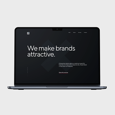 Deadpixel Studio web concept branding design ui ux
