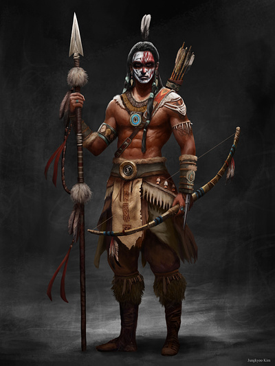 Native American Assassin character design character designer characterdesign characterdesigner concept art concept artist conceptart conceptartist game art game artist gameart gameartist