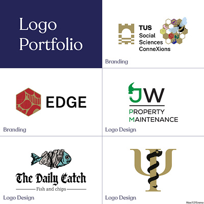 Logo Projects sample branding graphic design logo typography vector