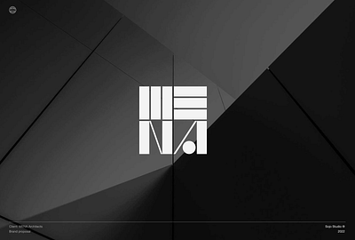 MENA Architects architects brand branding logo logodesign