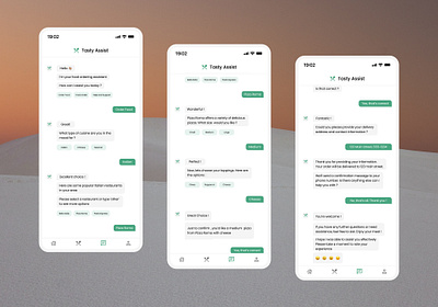 Chat Bot design figma uidesign illustration ui ux