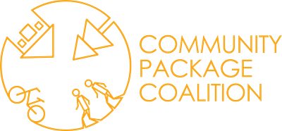 Community Package Coalition Logo Design branding design drawing graphic design illustration logo typography vector