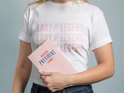 Madam President Camp brand brand identity branding camp feminism girls kids camp lady logo madam madam president president ui web women