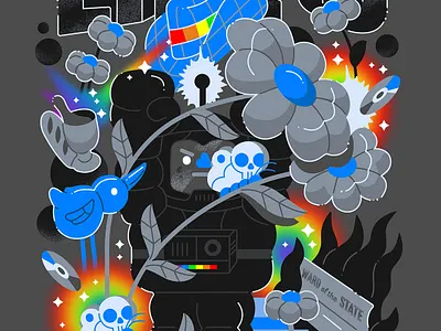 Nothin' Like U character design fostercare graphicdesign illustration man people pride space