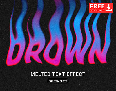 FREE PSD Melted Text Effect clouds confusion disappearing editable effect fading ghost lettering magical melted mysterious phantom poster psd purple smoke template text text effect typography