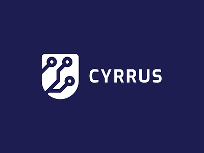 Cyrrus Cybersecurity logo abstract cyber logo cybersecurity cyrrus cyrrus cybersecurity logo mark modern shield tech