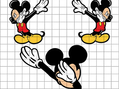 Dabbing Mickey Mouse SVG dabbing mickey mouse svg svgbees