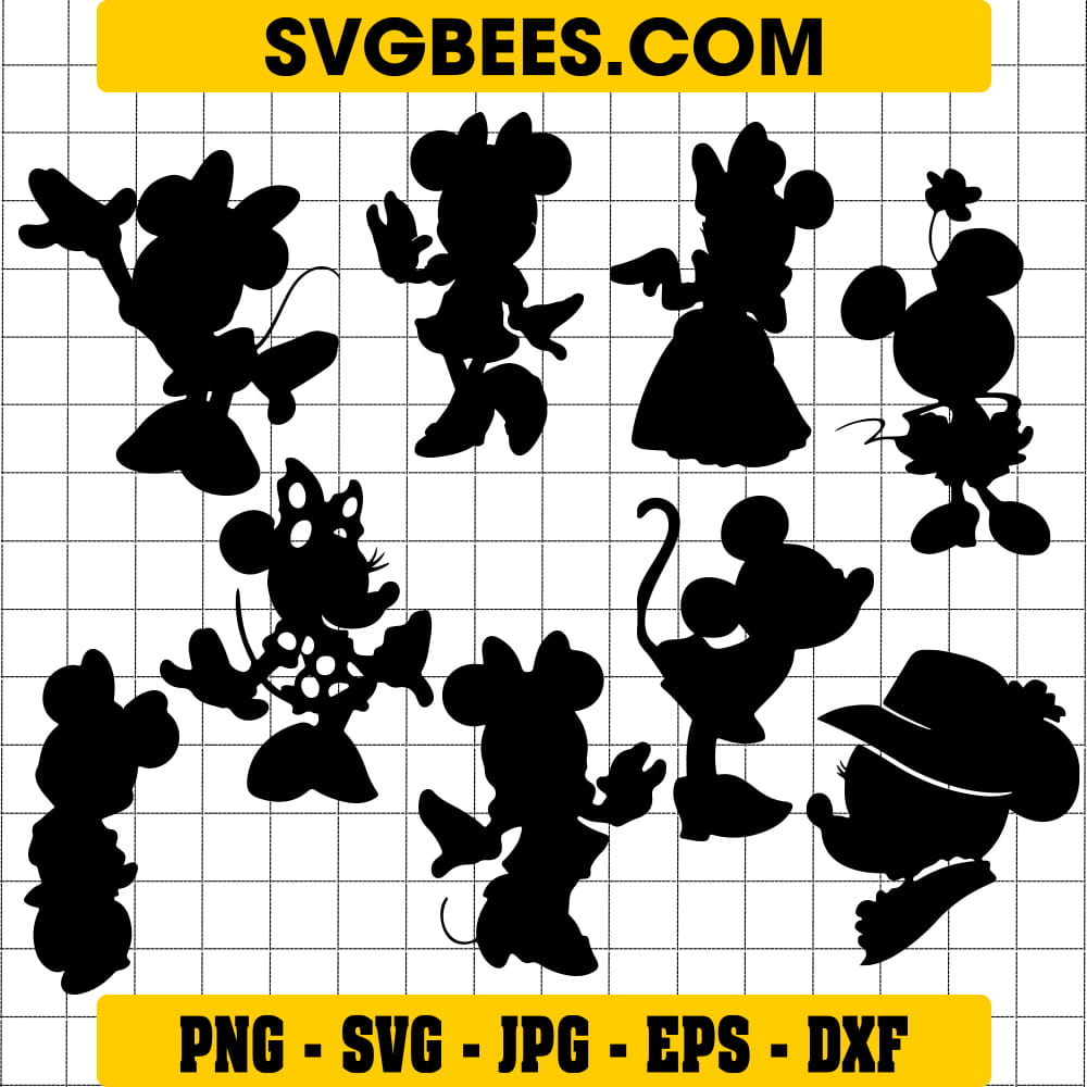 Disney Character Mickey Mouse SVG and PNG - SVGbees