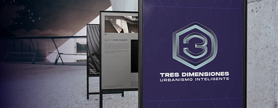 TRES DIMENSIONES - Urbanismo & Arquitectura architecture branding construction creative direction design graphic design logo minimalism