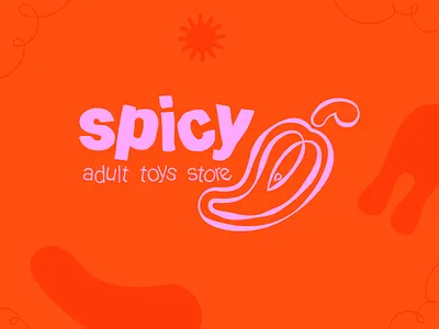 Spicy - Adult Toys Store adult toys branding creative direction graphic design logo sex shop