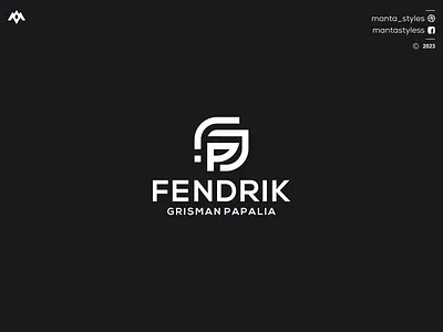 FENDRIK GRISMAN PAPALIA branding design fgp logo gp logo graphic design icon illustration letter logo minimal ui