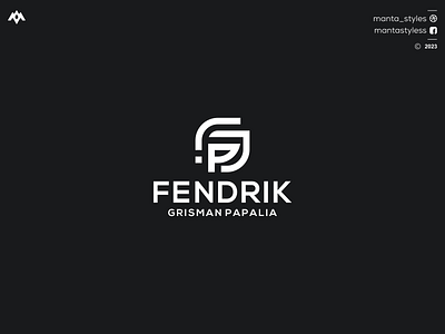 FENDRIK GRISMAN PAPALIA branding design fgp logo gp logo graphic design icon illustration letter logo minimal ui