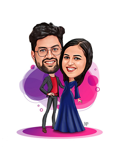 Cartoon Couple