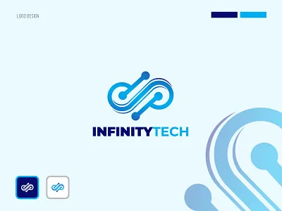Logo, Logo Design, Modern Logo, Tech logo animation brand brandidentity branding business creativelogo design graphic design illustration infinity tech logo logodesign logotype motion graphics professionallogo tech techlogo ui ux vector