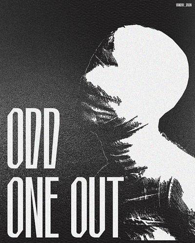 odd banner creative design graphic design minimal poster