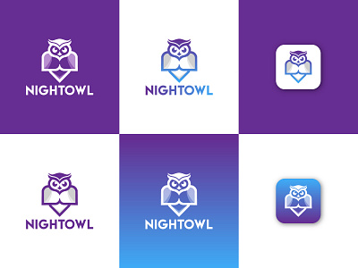 Night owl logo design, logo, logo designer, modern animals app branding colorful logo creative logo design drasticlogo graphic design logo logo designer logo mark minimalist logo modern logo monogram night owl owl logo vector