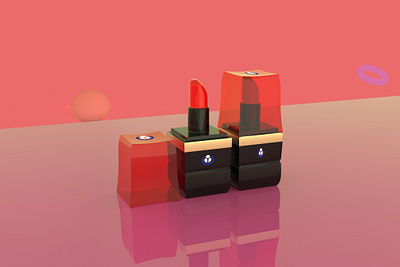 Product Development Lipsticks 3d animation branding graphic design logo motion graphics