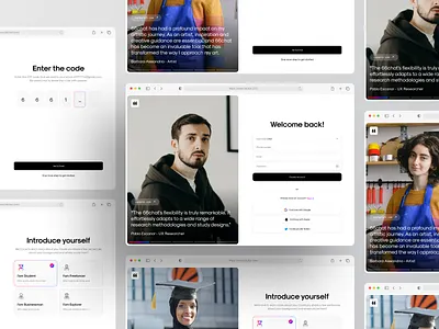 Login Pages Design clean forgot password input field login login page login pages onboarding onboarding page password product design register sigin singup ui ux verification