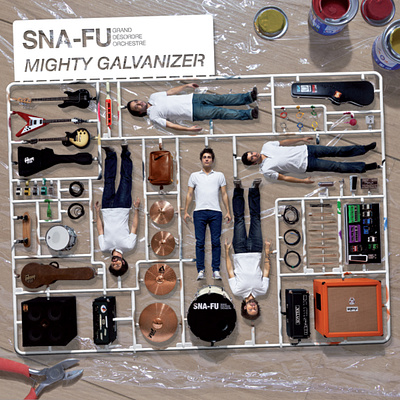 SNA-FU Cover - Mighty Galvanizer branding cover design music photo