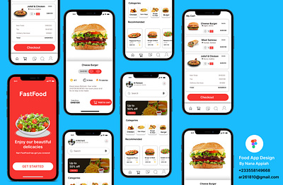 Food Delivery App food delivery app ui ux