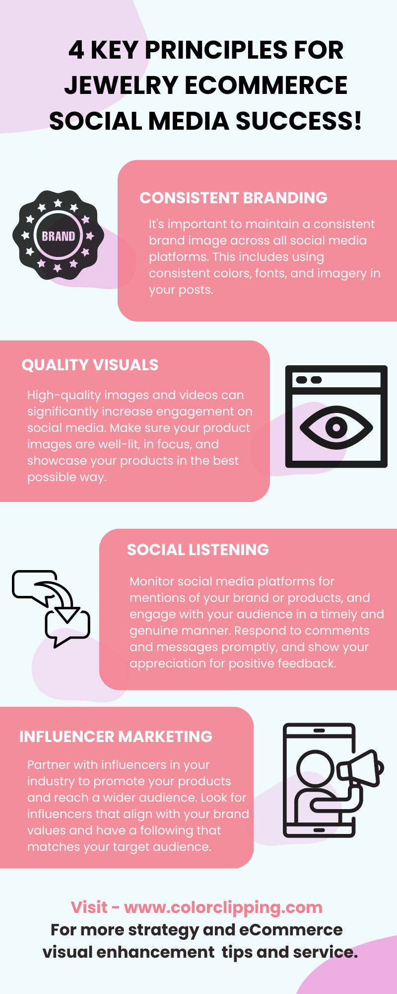 4 Key Principles for Jewelry Social Media Success! by Timothy Nevoius on Dribbble