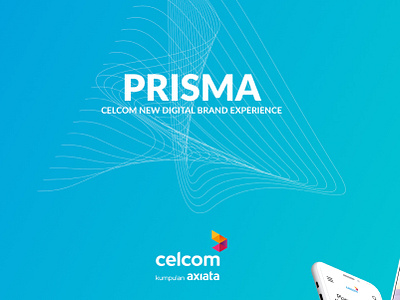 IBM iX - Prisma (Celcom's NDBX) branding design graphic design logo ui