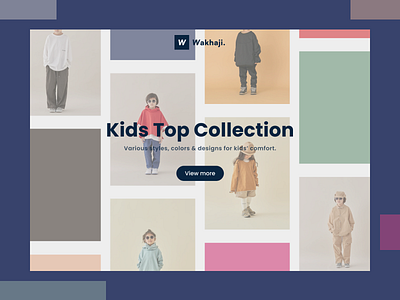 #Exploration - Kids Outfit Web ui