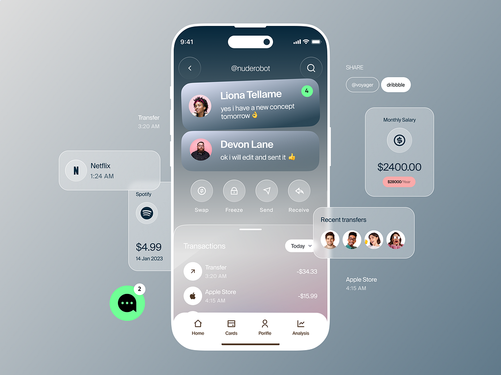 Translator app for clients and freelancers by Lay – UX/UI and branding ...