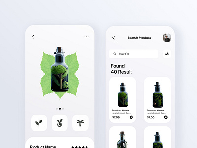 Organic Oasis: Discover the Finest Natural Oils app branding design emotionaldesign figma design graphic design mobileappdesign mobileux motion graphics product responsivedesign ui uiux uiux design uxdesigntrends visualdesign