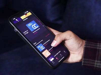 Luminate app and artwork design illustration motion graphics ui ux