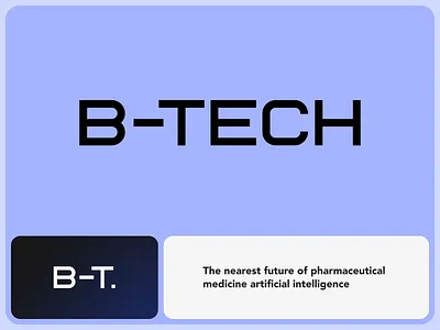 B-Tech - Branding design for the pharmaceutical company banner design brand book brand guidelines brand identity branding business card graphic design logo logo book logo design logobook visual identity